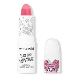 Wet n Wild Sesame Street “L is For Lipstick” Shade 2 (Pink) (NWT)